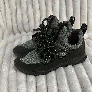 Nike Black and Grey Shoes